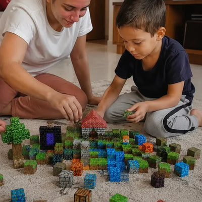 MagCraft Criativaê - Magnetic Building Blocks for Kids