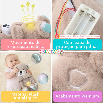 Slumber Friend Criativae - Breathing Plush Toy With Light and Sound