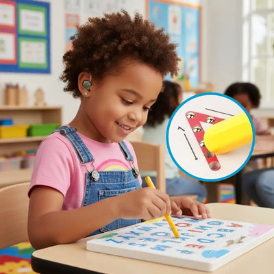 ABC Tracing Board Criativae - Double-Sided Magnetic Letter Tracing Board