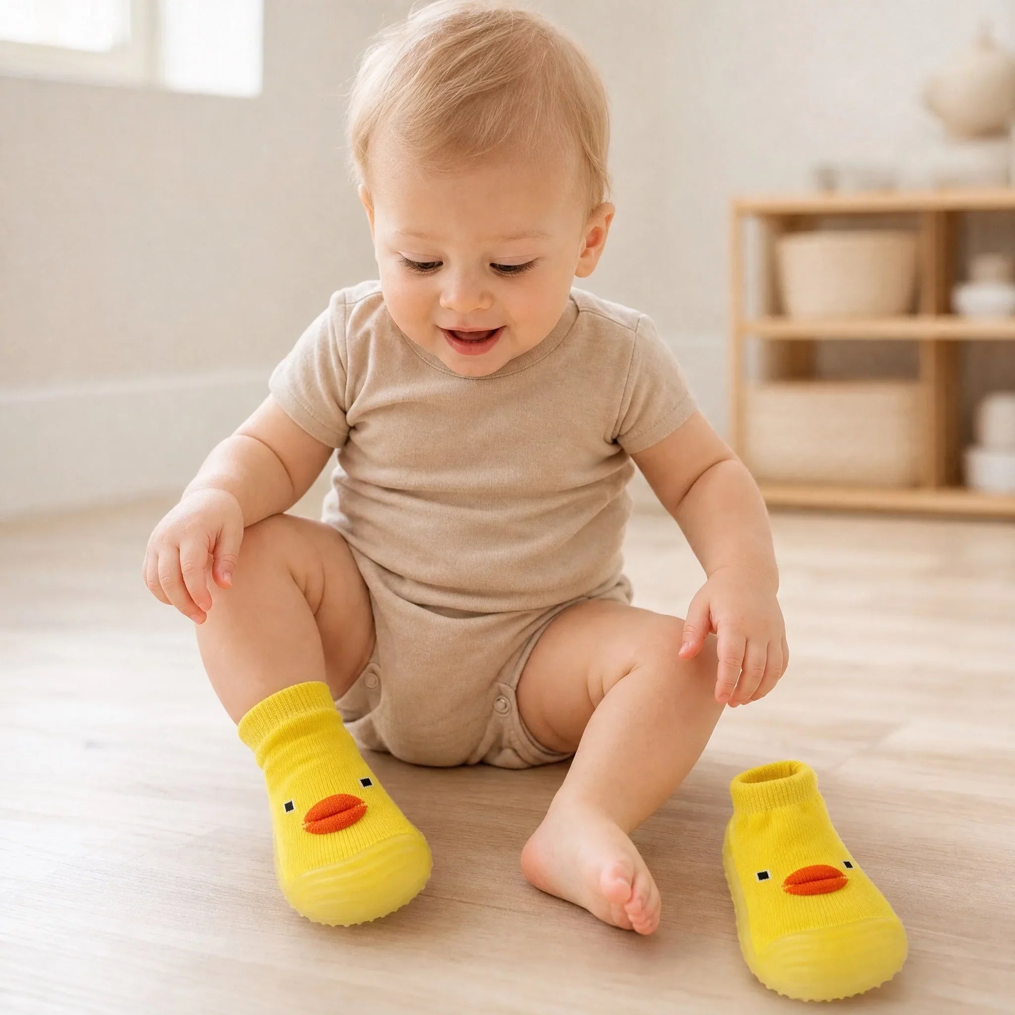 Animashoes Criativae - Non Slip Baby Shoes with Silicone Sole