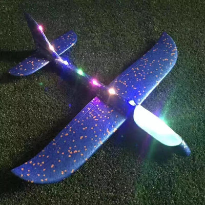 FlexFly Criativae - Unbreakable LED Glider Plane for Kids