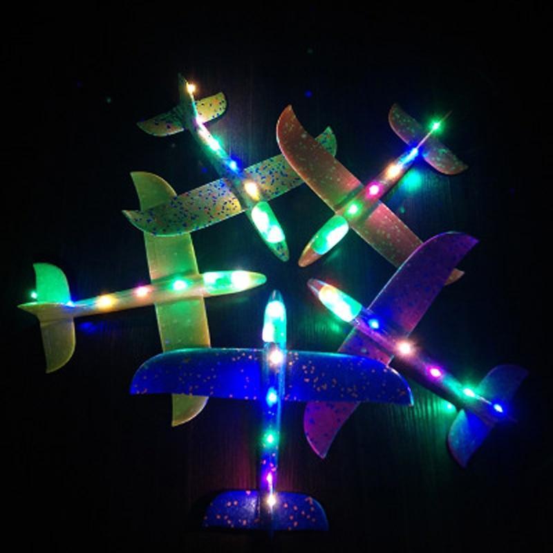 FlexFly Criativae - Unbreakable LED Glider Plane for Kids