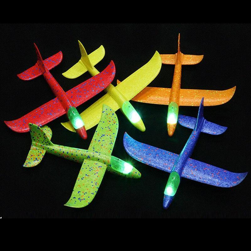 FlexFly Criativae - Unbreakable LED Glider Plane for Kids