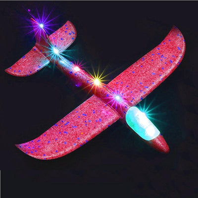 FlexFly Criativae - Unbreakable LED Glider Plane for Kids