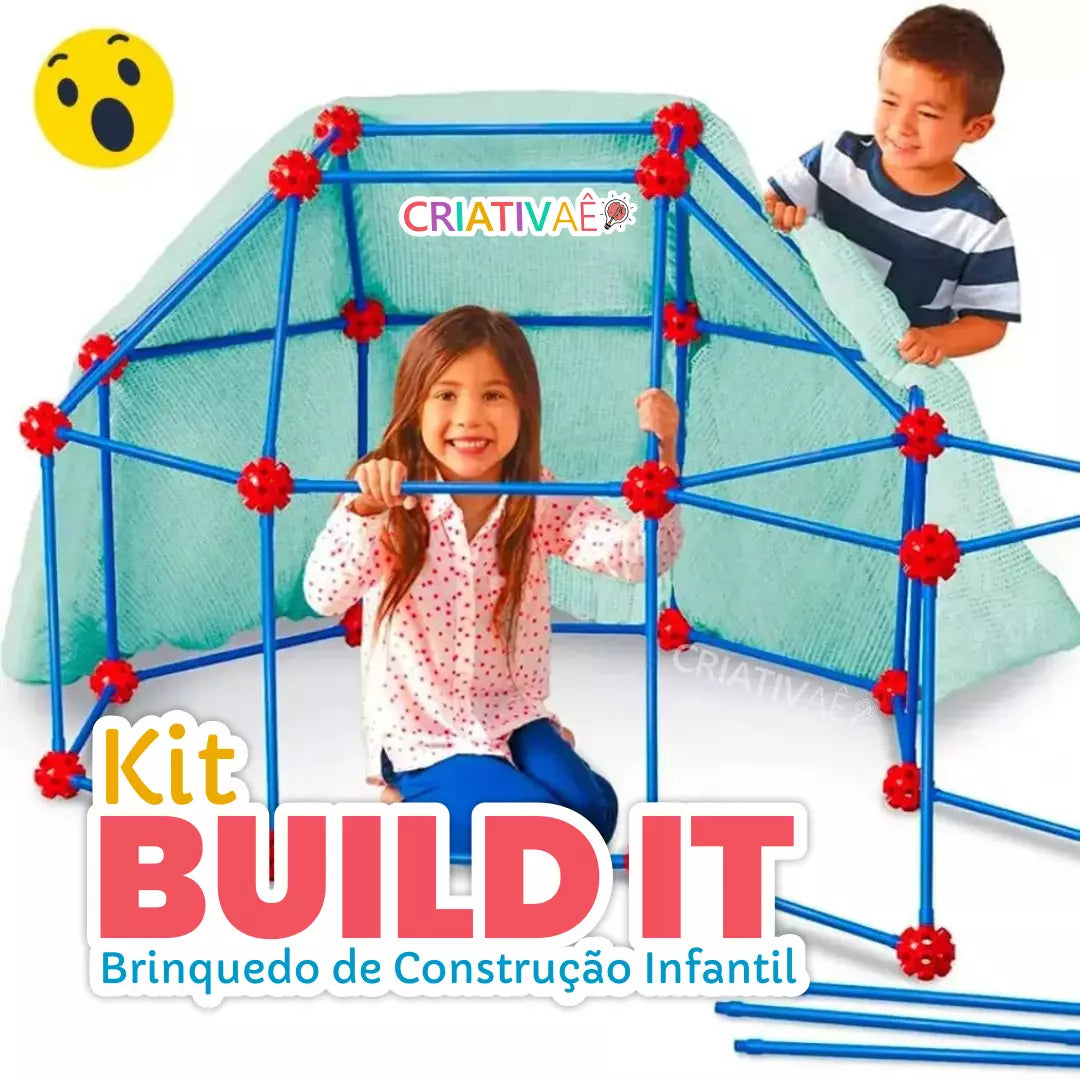 Build It Criativae - Montessori Fort Building Kit for Kids