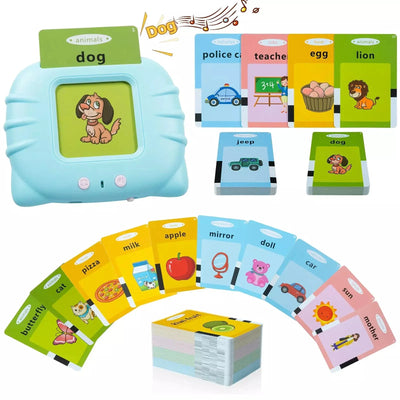 Card Kids Criativae - Talking Flash Cards for First English Words (224 Words)