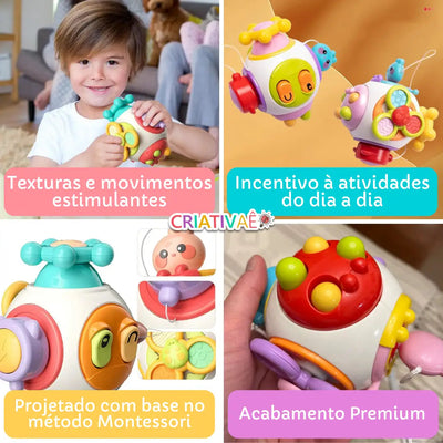 CuboBaby Criativae - Montessori Sensory Activity Cube for Babies