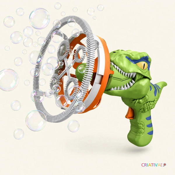 Dino Bubble Criativae - Dinosaur Bubble Machine for Giant Bubbles