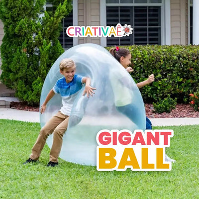Gigantball Criativae - Giant Inflatable Wobble Ball for Air or Water