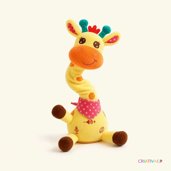 Dancing Giraffe Criativae - Talking Plush That Repeats Your Child