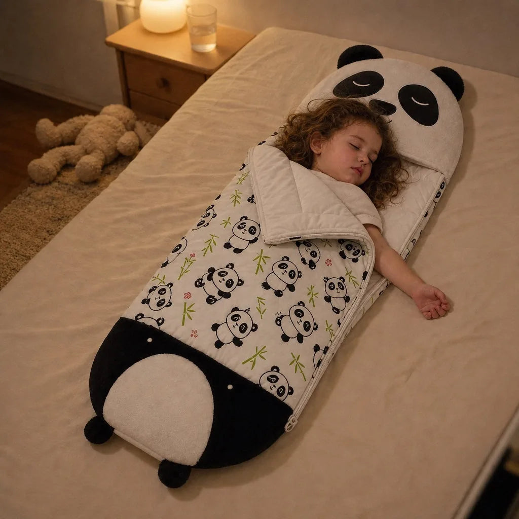 Cuddle Sack Criativae - Plush Animal 3 in 1 Kids Sleeping Bag