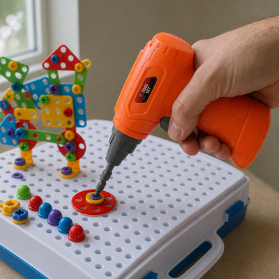 Tecto3D Criativae — Kids Drill & Build STEM Mosaic Set