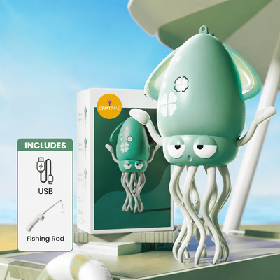 Lulita Pop Criativaê - Walking, Dancing Light-Up Squid Toy