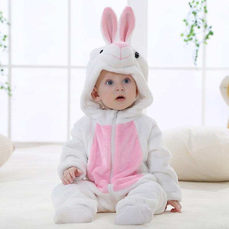 Cuddle Friends Criativae - Plush Animal Hooded Baby Onesie