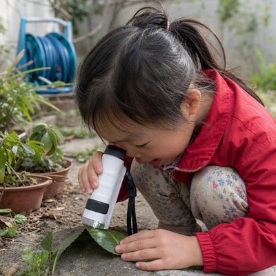 Microscopic Criativae - Portable Kids Microscope with 120x Zoom