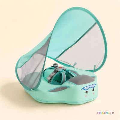 SunFloat Criativae - Baby Pool Float with Sun Canopy