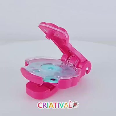 Hair Glam Criativae - Kids Rhinestone Hair Styler, No Glue