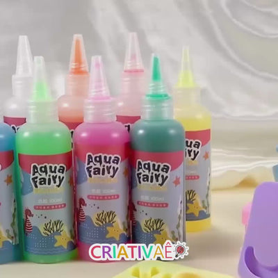 Aqua Fairy Criativae - Magic Water Craft Kit for 3D Animals