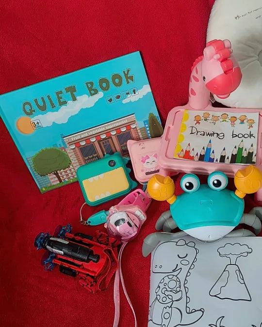 QuietBook Criativae - Montessori Busy Book for Toddlers