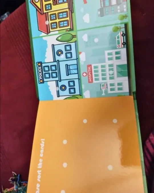 QuietBook Criativae - Montessori Busy Book for Toddlers